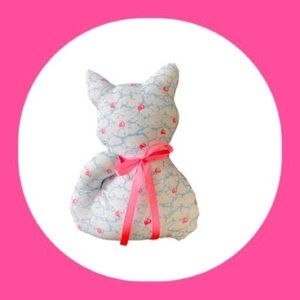 PLUSH KITTEN 🐈‍⬛ HANDMADE-10 INCHES
